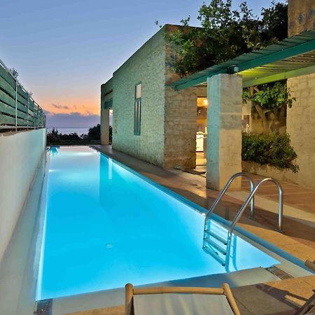 Villa Mediterranea, With Heated Pool Livadia  Ngoại thất bức ảnh