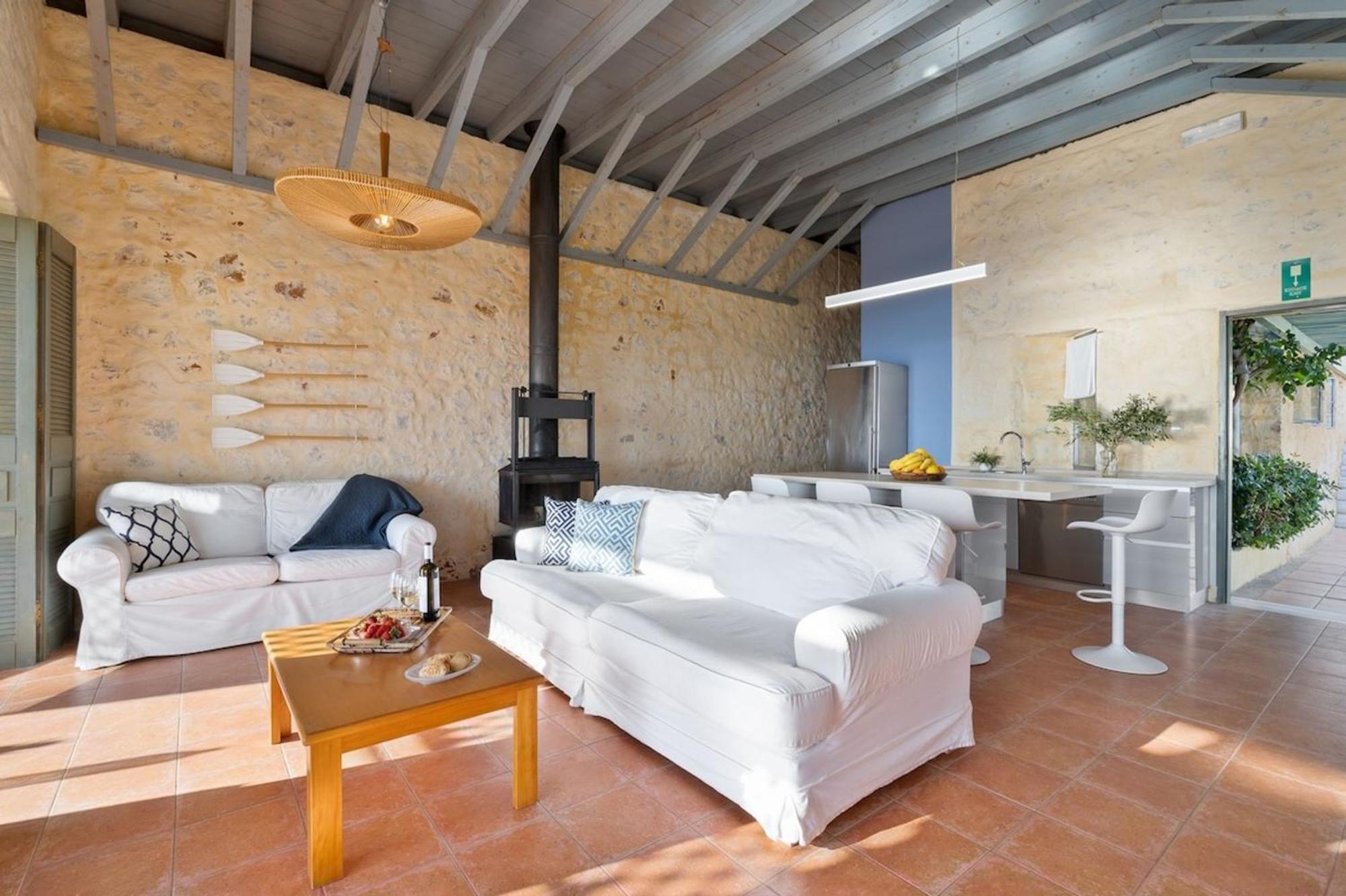 Villa Mediterranea, With Heated Pool Livadia  Ngoại thất bức ảnh