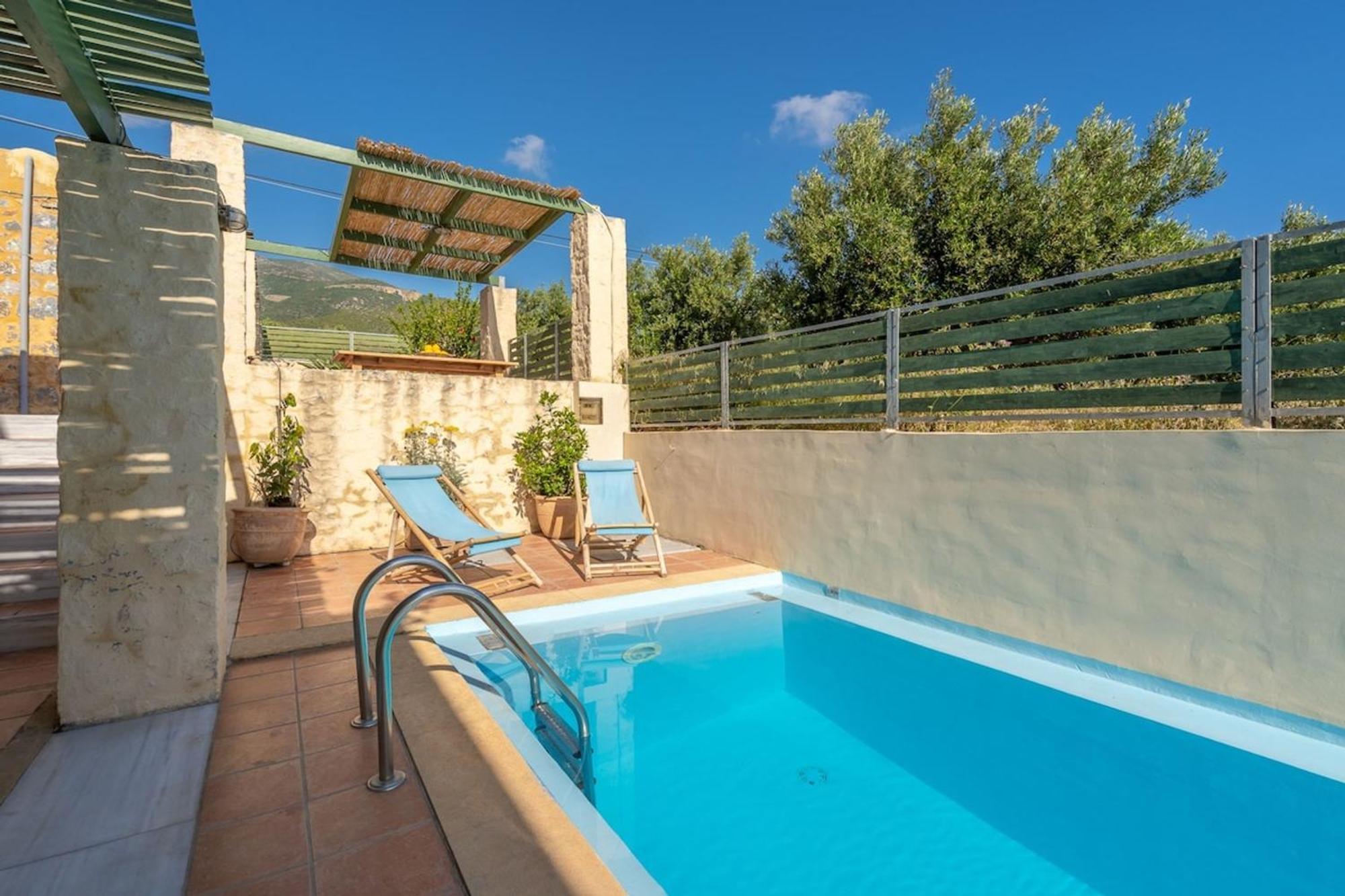 Villa Mediterranea, With Heated Pool Livadia  Ngoại thất bức ảnh